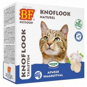 BF Petfood Tabletten Knoflook Naturel voor de kat