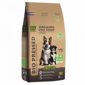 2 x 8 kg BF Petfood Biofood Organic geperst hondenvoer