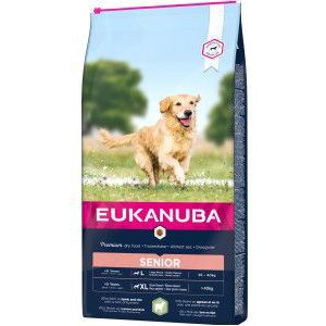 2 x 12 kg Eukanuba Senior Large met lam & rijst hondenvoer