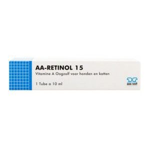 AA-Retinol 15 Vitamine A oogzalf voor hond en kat