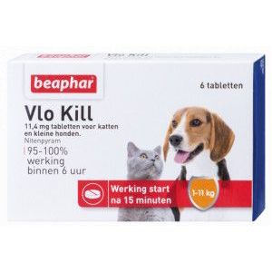 Beaphar Vlo Kill (tot 11 kg) kat en hond