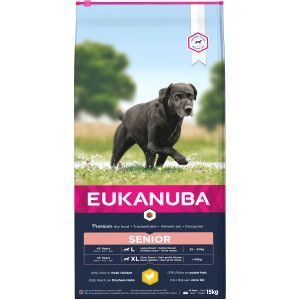 3 x 3 kg Eukanuba Senior Large met verse kip hondenvoer