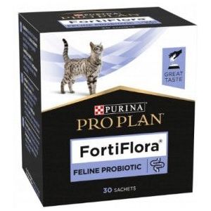 Purina Pro Plan FortiFlora Feline Probiotic supplement kat