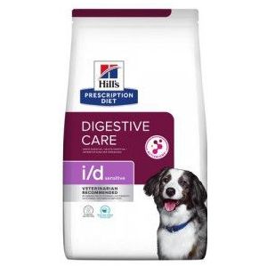 2 x 1,5 kg Hill's Prescription Diet I/D Sensitive Digestive Care hondenvoer met ei & rijst