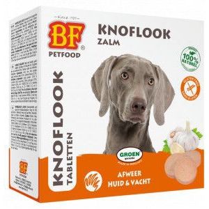 BF Petfood Vlo & Teek tabletten met knoflook en zalmsmaak