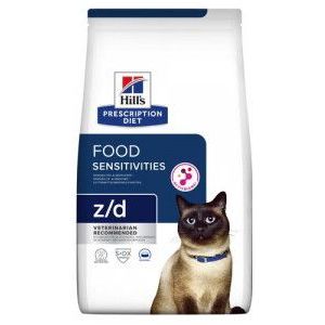 2 x 3 kg Hill's Prescription Diet Z/D Food Sensitivities kattenvoer