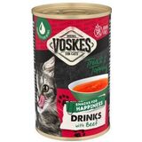 Voskes Drinks met rund kattensnack (135 ml)
