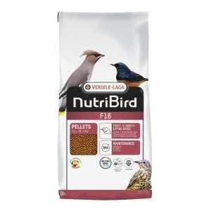 2 x 10 kg Versele-Laga Nutribird F16 vruchten- en insectenetende vogels