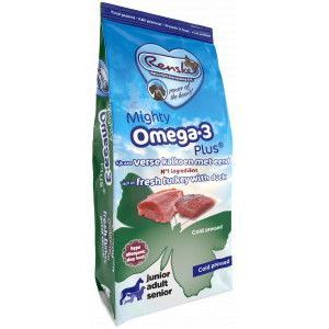 2 x 15 kg Renske Mighty Omega 3 Plus kalkoen met eend hondenvoer