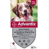 Advantix 250/1250 voor honden van 10 tot 25 kg