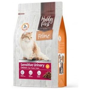 2 x 4,5 kg HobbyFirst Feline Sensitive Urinary kip kattenvoer