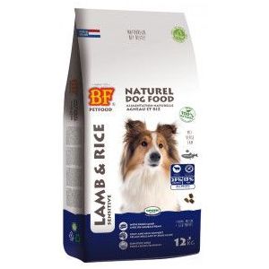 12,5 kg BF Petfood lam & rijst hondenvoer