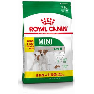 8 kg + 1 kg Royal Canin Mini Adult hondenvoer