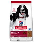 18 kg Hill's Adult Medium met lam & rijst hondenvoer