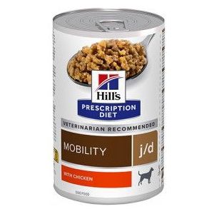 Hill's Prescription Diet J/D Mobility nat hondenvoer met kip blik