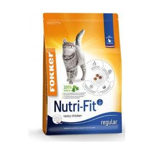 2 x 2,5 kg Fokker Nutri-Fit kattenvoer