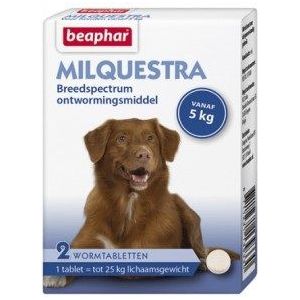 Beaphar Milquestra Ontwormingsmiddel hond (5-50 kg)