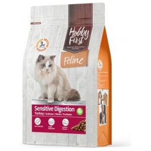 4,5 kg HobbyFirst Feline Sensitive Digestion met kalkoen kattenvoer