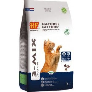 2 x 10 kg BF Petfood 3-Mix Adult kattenvoer