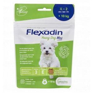 Flexadin Young Dog Mini Joint Support (60 kauwbrokjes)