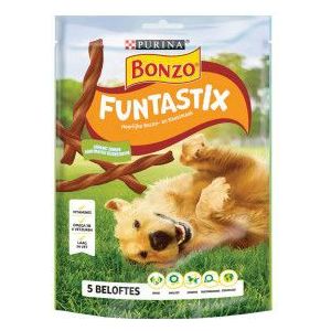 Bonzo Funtastix hondensnacks met bacon- en kaassmaak (175 gr)