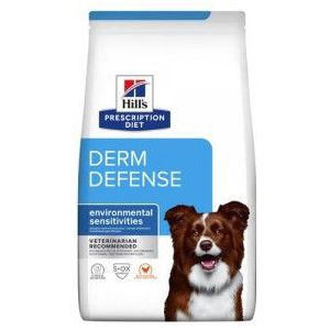 2 x 12 kg Hill's Prescription Diet Derm Defense Environmental Sensitivities hondenvoer met kip