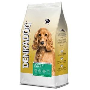 2 x 12,5 kg Denkadog Growing Up Sensitive hondenvoer
