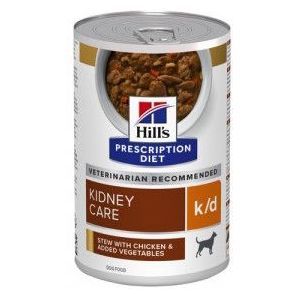 Hill's Prescription Diet K/D Kidney Care stoofpotje voor hond met kip & groenten blik