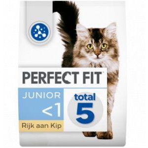 2 x 7 kg Perfect Fit Junior met kip kattenvoer