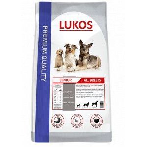2 x 12 kg Lukos Senior - premium hondenvoer