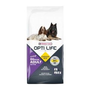 12,5 kg Opti Life Adult Active hondenvoer