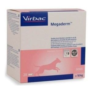 Virbac Megaderm Monodosering - hond vanaf 10 kg/ 28 zakjes