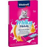 Vitakraft Milky Melody melkcrème met kaas kattensnack (7 x 10 g)