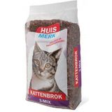 10 kg Huismerk Kattenbrok 3-Mix
