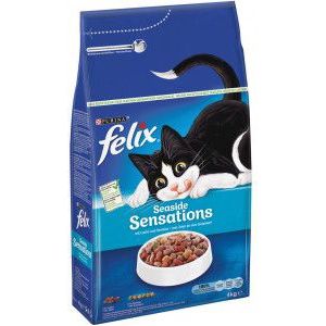 2 x 4 kg Felix Seaside Sensations kattenvoer