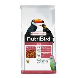 2 x 10 kg Nutribird T16 voor grote vruchten- en insectenetende vogels
