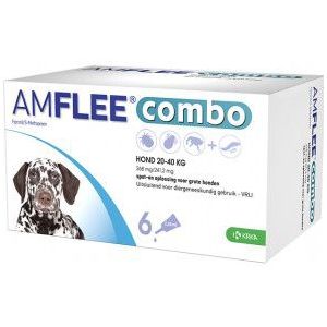 Amflee Combo Spot-On 268 mg hond L 20 - 40 kg