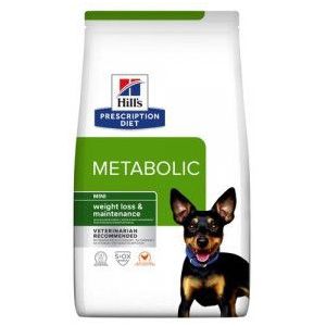 3 kg Hill's Prescription Diet Metabolic Mini Weight Management hondenvoer met kip
