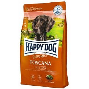 2 x 12,5 kg Happy Dog Sensible Toscana hondenvoer