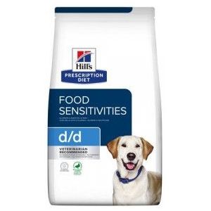 4 kg Hill's Prescription Diet D/D Food Sensitivities hondenvoer met eend & rijst