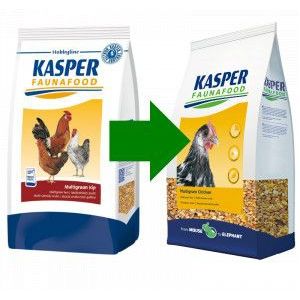 4 kg Kasper Faunafood Chicken Multigrain kippenvoer