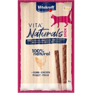 Vitakraft Vita Naturals Stick kip kattensnack (4 st.)