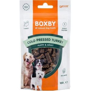 Boxby Cold Pressed Turkey (kalkoen) hondensnack