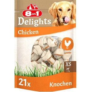 8in1 Delights chicken bones XS hondensnacks