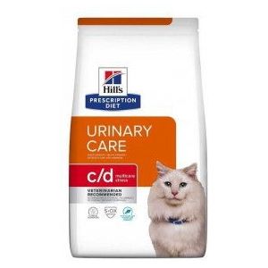 1,5 kg Hill's Prescription Diet C/D Multicare Stress Urinary Care kattenvoer met zeevis