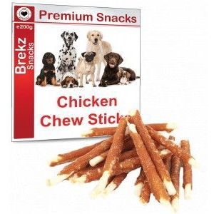 Brekz Premium Chicken Chew Sticks 200 gram