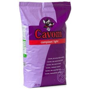 2 x 5 kg Cavom Compleet Light hondenvoer