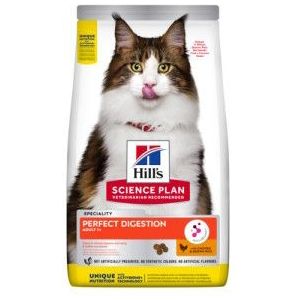 3 kg Hill's Adult Perfect Digestion kattenvoer