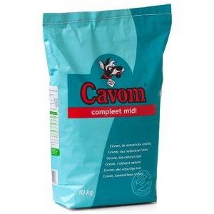 2 x 10 kg Cavom Compleet Midi hondenvoer