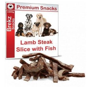 Brekz Premium Lamb Steak slice with fish 200 gram